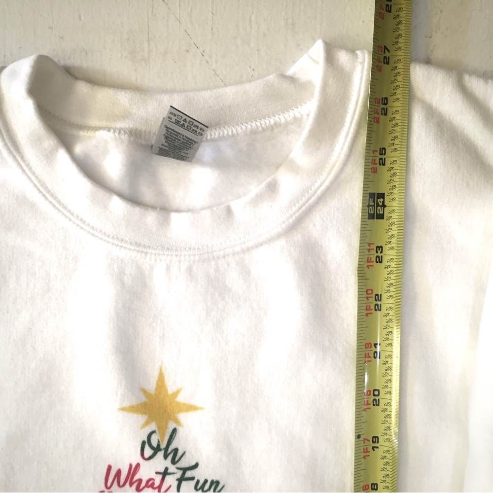 Only 1 Available🌹HP🌹Christmas Holiday Sweatshirt Top - Picture 5 of 7